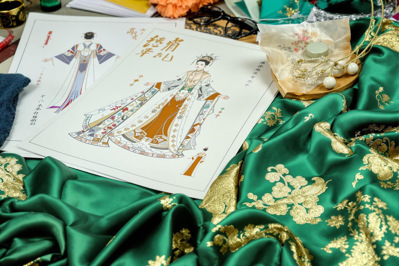 不知火舞漫画 - 幕后探秘:《锦瑟引》服饰设计的文化密码
